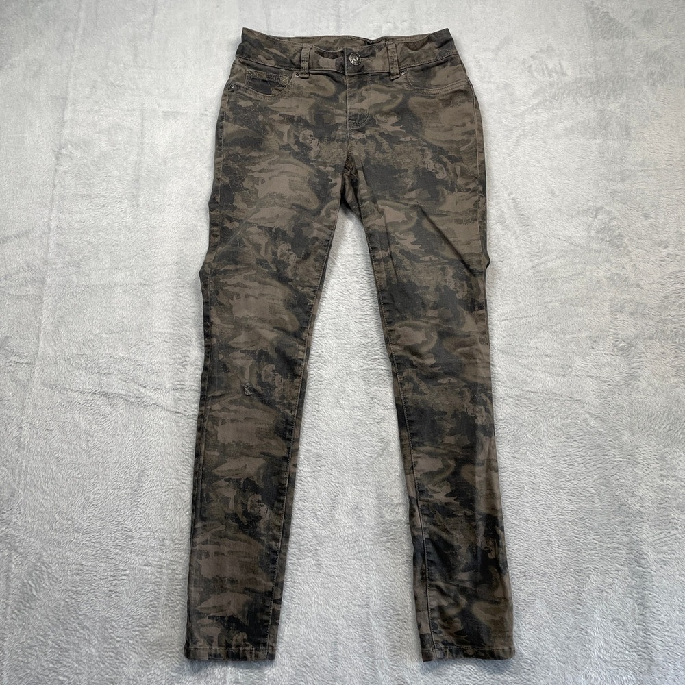 Maurices Camo Skinny Jeans Womens Small Regular Brown Camouflage Stretch Pants